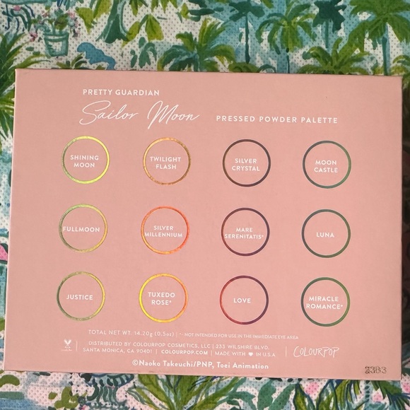 ColourPop Sailor Moon Eyeshadow Palette 12 colors! - Picture 7 of 13